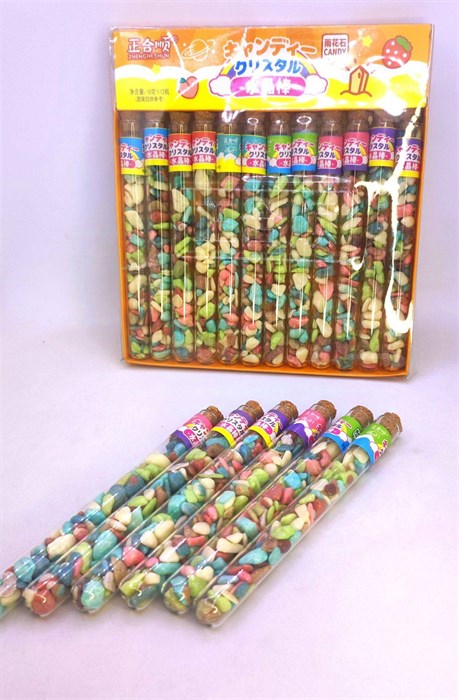 Конфеты драже "Галька" в стеклянной колбе 25 гр. 12 шт. уп. (0996) 02198 - фото 1054