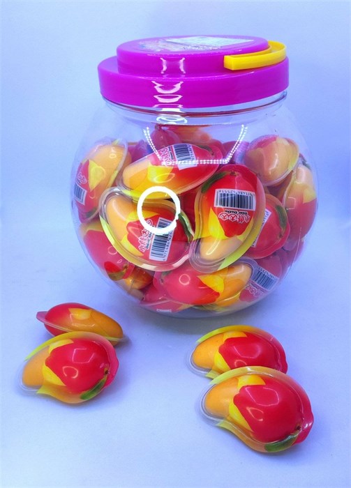 Конфеты жевательные "Deer DaDa" с начинкой манго 18 гр .50 шт. 01474 - фото 1092