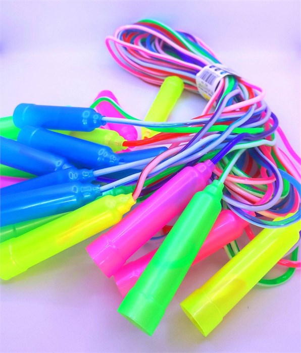 Скакалка 2х цветная 01230 - фото 1745