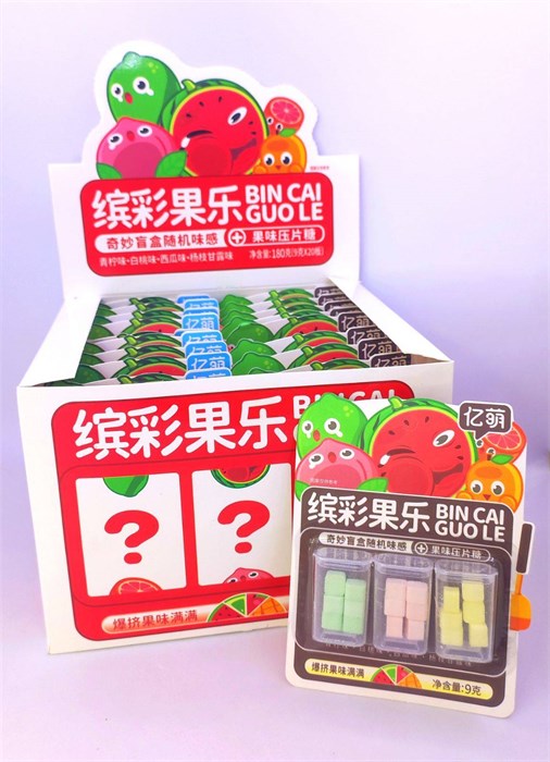 Драже "Yi Meng" в ассортименте 9 гр. 20 шт. уп. 01594 - фото 1751