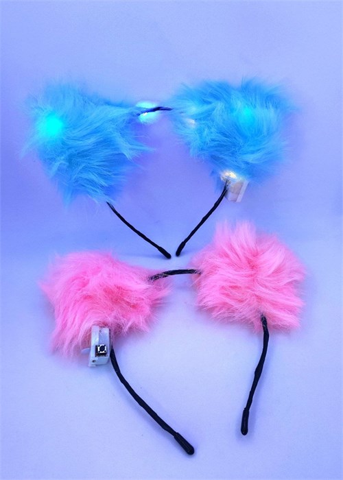 Светящийся ободок "Ушки" 01563 - фото 1830