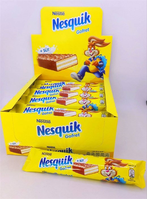 Шоколадный батончик "Nesquik" 26.7 гр. 30 шт. уп. 02326 - фото 2017