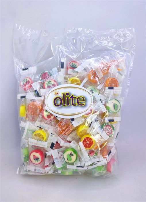 Леденцовая карамель Olite, Карамельные картинки с фруктовым вкусом микс, 500 гр. весовой пакет 02934 - фото 2542