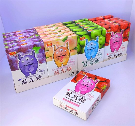 Конфета "LIBANGFOODS" с кислым фруктовым вкусом 15 гр. 20 шт. уп. (0044) 02407 - фото 2684