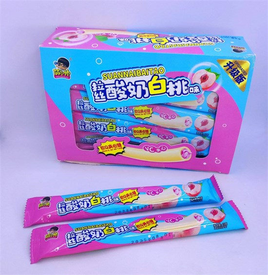 Конфеты жевательные "Sour Candy" Персик 15 гр. 30 шт. уп. 02883 - фото 2709