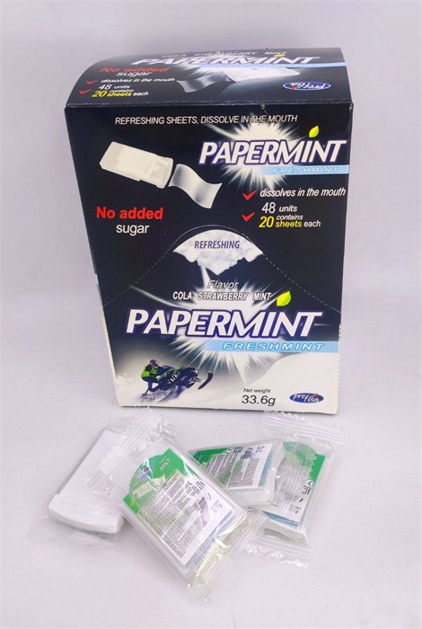 Пастилки "PAPERMINT" 0.7 гр. 48 шт. уп. 02865 - фото 3102