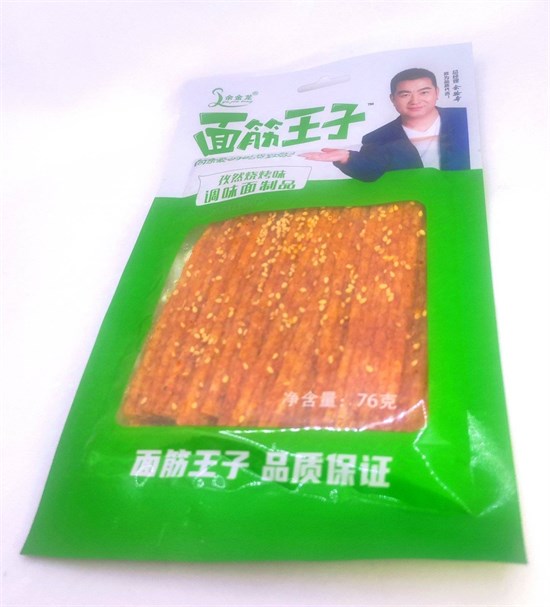 Палочки из соевого мяса острые "Принц"  76 гр. 10 шт. уп. (6032) зеленые 02247 - фото 3779