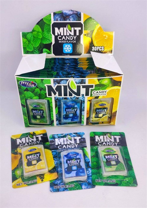 Пастилки "MINT" 08 гр. 30 шт. уп. 02864 - фото 3907