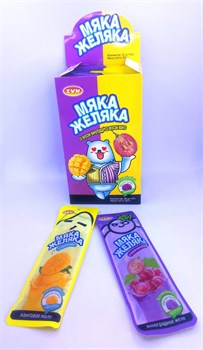 Желе со вкусом манго и винограда «МЯКА ЖЕЛЯКА» ZVN TM 40 гр. 20 шт. уп. 01949
