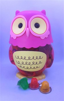 Десерт желейный "Канди клаб" ассорти (с изображением совы) 13 гр. 100 шт. уп 01507