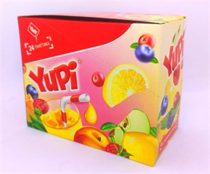 Растворимый напиток YUPI Персик 15г*24шт*6 блоков 00726