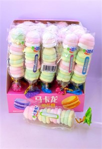 Зефир "Kaixin Jiecheng Macaron" 19 гр. 30 шт. уп. 01596