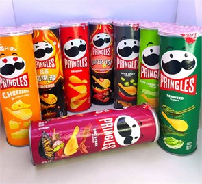 Чипсы "Pringles" Морские водоросли 110 гр. 02023