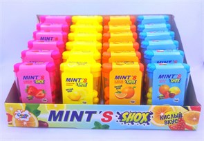Драже Mint's SHOX 12 гр. 24 шт. уп. 01945