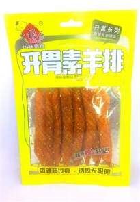 Вегетарианский снек со вкусом баранины "DAFULE" 80 гр. 10 шт. уп. (0643) 02231