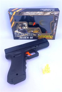 Пневматический Пистолет с пулями размер 16см*11см*2,5см 01922