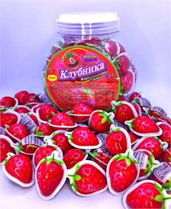 Жевательная резинка "Клубничка" 13 г. 50 шт уп. 01035