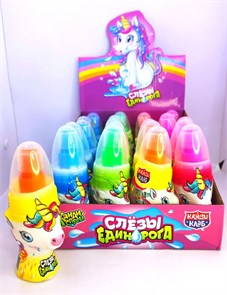 Жидкая конфета "Слёзы единорога" ассорти 60 мл. 20 шт. уп. 01887