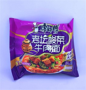 Лапша Master Kong острая с говядиной и грибами 85 гр. 01519