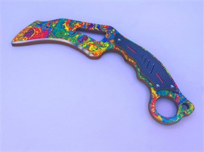 Нож Деревянный Коготь - Цвета - ассорти 01313