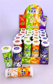 Жевательные конфеты " V/C " драже кислые 4 вкуса 20 гр. 20 шт. уп. (0326) 02404