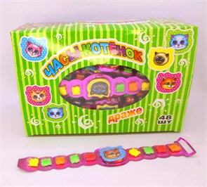 Драже Часы-Котенок 5,5 г. 48 шт. уп. 01327