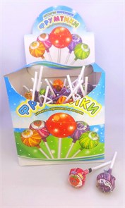 "Фрумтики" карамель фруктовая 10 гр. 100 шт. уп. 02124