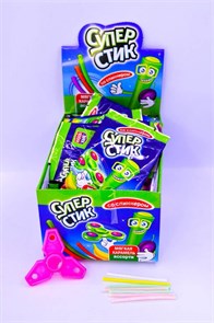 Мягкая карамель "Супер стик со спиннером" 5гр*30шт* 00584