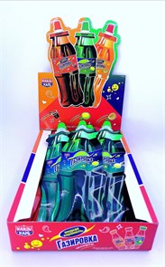 Жидкая карамель "Газировка" ассорти 22гр*24шт* 00408