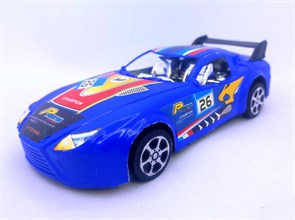 Машинка инерционная "Гоночная"(15,5см)(цвет-микс,в пакете) 01982