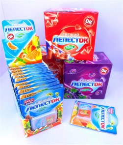 Освежающие пластинки "СВЕЖИЙ ЛЕПЕСТОК" кола 0,8гр*20шт* 01372