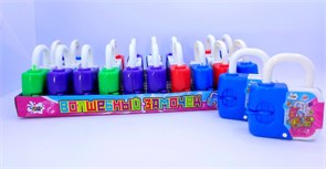 Игрушка с жевательной резинкой "Волшебный замочек" 4г*20шт* 00967