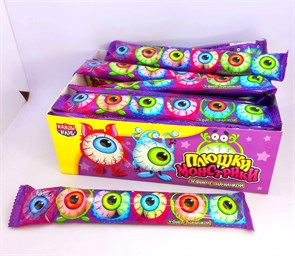 Зефир с начинкой "Плюшки монстрики" 15 гр. 24 шт. уп. 01868