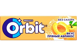 Жевательная резинка "Orbit Абрикос" 30 шт. 13.6гр 01160