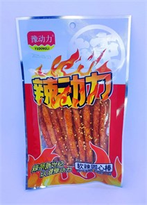 Соевый снек "Spicy Power" острый с кунжутом  76 гр. 10 шт. уп. (0598) 02561