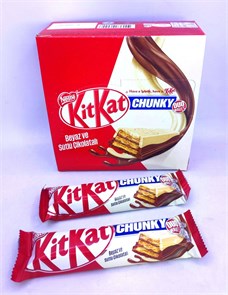 Шоколадный батончик "KitKat" Duo белый/молочный 38 гр. 12 шт. уп. Турция 02274