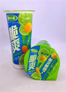 Чипсы "ShuYangyang Lime" с лаймом 33 гр. 10 шт. уп. 01688