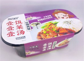 Рис саморазогревающийся "Lei Qia" с тушеной свининой (1608) 02055