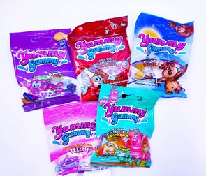Мармелад  "Yummy gummy" mix 15гр*36шт* 00730