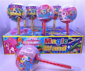 "Мэджик Вэнд" карамель 12 гр. с игрушкой 8 шт. уп. 01344