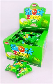 Жевательная резинка "Shock2Shock" яблоко 4 гр. 100 шт. уп. 02338