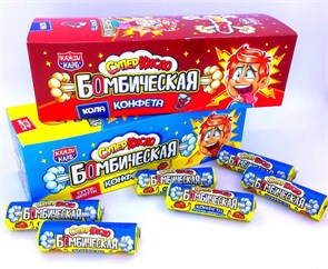 Сахарное драже "Бомбическая" кола 15 гр. 30 шт. уп. 00660