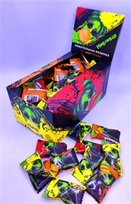 Жевательная резинка "КИСЛИЦА" (Кола, Дыня, Апельсин) 4 гр. 100 шт. уп. (KS0201) 02222