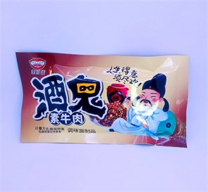 Снек соевый лапша со вкусом говядины "Jiugui" 22 гр. 30 шт. уп. (6163) 02529