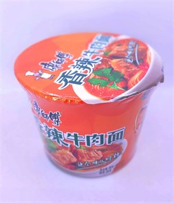 Лапша Master Kong Острая с говядиной 108г 01408