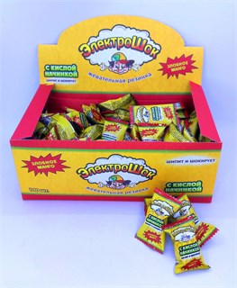 Жевательная резинка "Электрошок" 3.5 гр. 100 шт. уп. 00187