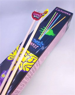 Трубочки с сахарной пудрой 