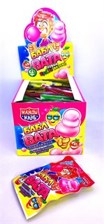 Сладкая вата "Бабл вата" ассорти 5 гр. 24 шт. уп. 00221