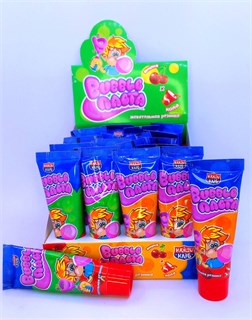 Жевательная резинка "Bubble паста" 20 гр. 24 шт. уп. 00801