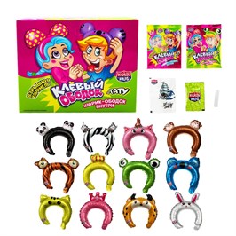 Взрывная карамель с игрушкой и татуировкой 